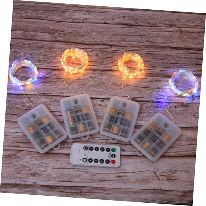 Ciieeo 1Pc USB Rechargeable Star String Lights Remote Control Garden Lights for Home Party Festival and Birthday | Lumora