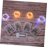 Ciieeo 1Pc USB Rechargeable Star String Lights Remote Control Garden Lights for Home Party Festival and Birthday | Lumora