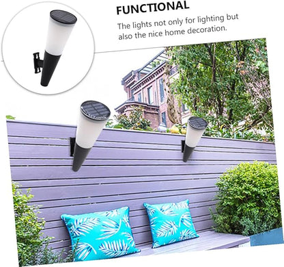 VALICLUD Solar Wall Light for Outdoor Use Energy-Saving LED Garden Lamp with Weatherproof Design Easy Installation Solar Lighting for Patio Street and Garden Decoration