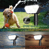 10 Pack Solar Spot Lights Outdoor,Auto On/Off Solar Lights Outdoor Waterproof IP65,2-in-1 Solar Powered Outdoor | Lumora