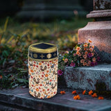 Turkey Solar Lights for Cemetery Pumpkin Leaf Small Solar Lights Outdoor Solar Pathway Light Solar Lights Outdoor | Lumora