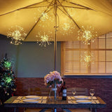 10 Pcs Total 1000 LED Firework Copper Wire Lights, 8 Modes Fairy Twinkle Lights Plug in String Lights 1M/3.3FT | Lumora
