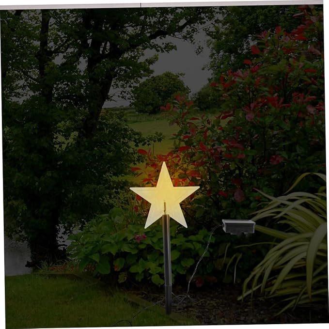 Milisten 1set Solar Powered Christmas Landscape Light for Garden Lawn and Patio Decor Adorable - Outdoor Path Light | Lumora