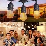 27FT Solar String Lights Outdoor with Remote, Dimmable Waterproof Solar Powered Patio Lights for Garden, Backyard | Lumora