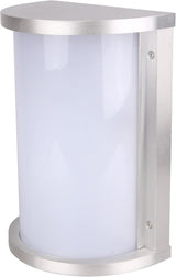 LIT-PaTH LED Bulkhead Light, Exterior Wall Light Fixture, 12.5W, 950 Lumen, 3000K Warm White, Aluminum, Outside | Lumora