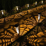 POPETPOP 6pcs Solar Garden Stake Lights Decorative Outdoor Lighting for Pathway and Warm Solar Lamp for Lawn Patio | Lumora