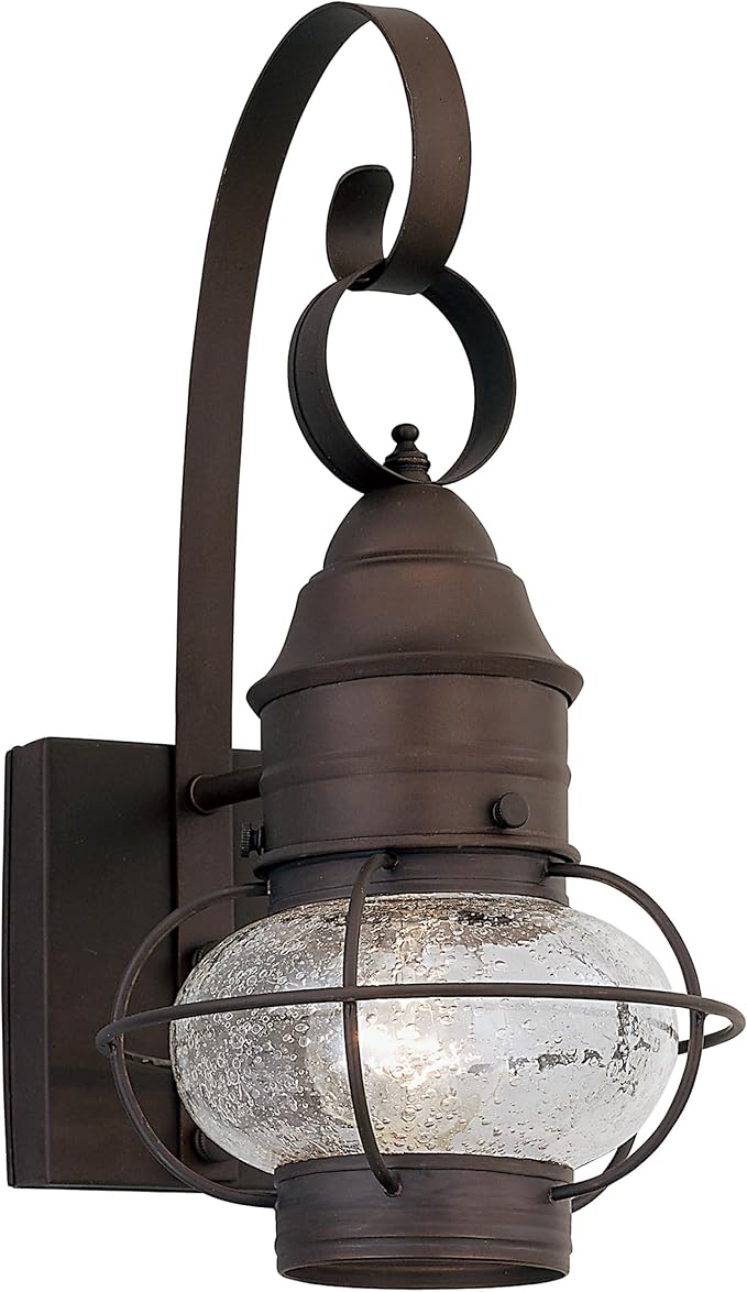 Designers Fountain 1761-RT Nantucket Wall Lanterns, Rustique, Rustic, 18.25in H