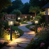 16 Pack Solar Lights for Outside Walkway Pathway Driveway Outdoor Waterproof Led Landscape Lighting for Garden Yard | Lumora