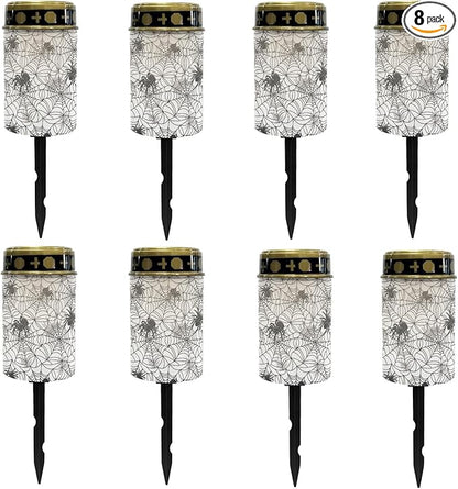 Cobweb Solar Lights Outdoor Waterproof Garden Lights Solar Powered Solar String Lights for Outside,Pretty Landscape Lighting & Accessories Solar Lantern Solar Pathway Lights