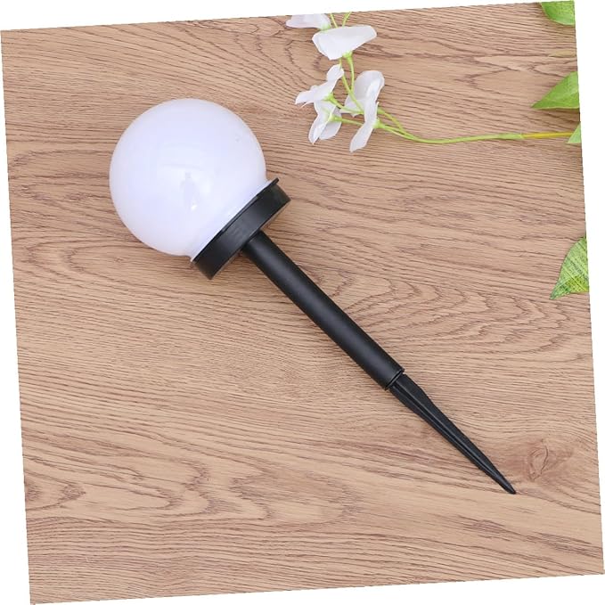 4pcs Solar Lawn Light Warm White Waterproof Garden Solar Lamp Outdoor Ground Plug Courtyard Path Landscape Lighting