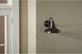 Progress Lighting P5623-20 District Collection 1-Light Farmhouse Outdoor Wall Lantern Light, Antique Bronze, 12" W | Lumora