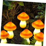 BESTonZON Solar LED Garden Mushroom Light Waterproof Solar Pathway Lights for Lawn and Patio 10-Piece Set of | Lumora