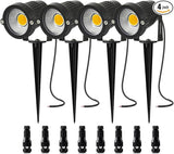 Low Voltage Landscape Lighting with Connectors Spotlights Outdoor Landscape Lights LED Garden Spot Lights 5W 500LM | Lumora