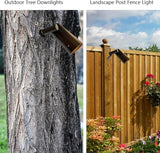 Arrownine Landscape Lighting Down Lights,Low Voltage Outdoor Wall Tree Mounted Lights Replaceable MR16 LED Bulb | Lumora