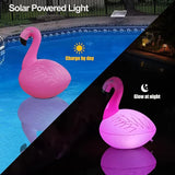 Flamingo Floating Pool Lights, Waterproof Inflatable Solar Pool Lights for Swimming Pool, Outdoor LED Glow Floating | Lumora