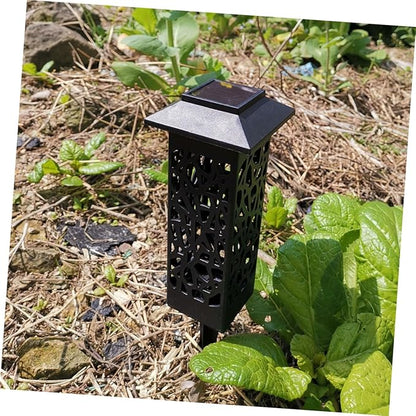 6pcs Solar Lawn Lights Decorative Garden Lamps White Light for Pathways Patios and Outdoor Events Easy to Install Weather Conditions