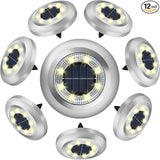 Solar Lights Outdoor,8 Pack Solar Garden Lights for Pathway,Yard,Deck,Lawn,Patio,Walkway,Driveway,Step（Warmwhite） | Lumora