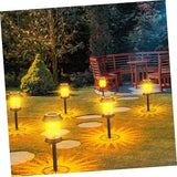 6pcs Solar Lawn Lights Waterproof LED Landscape Ground Plug Lamps for Outdoor Garden Decoration Energy Saving Solar | Lumora