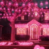 LAMPHOME 26FT G40 LED Outdoor Valentine's Day String Lights, Pink Valentines Decorations Lights with 13 | Lumora