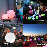LOFTEK Floating Pool Light - 16-inch Large Ball Lamp with Remote - 3 Modes & 16 RGB Colorful - Outdoor Path Light | Lumora