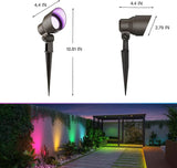 GOODSMANN RGBW Landscape Lighting Low Voltage Spot Lights Landscape with Color - Outdoor Security Flood Light | Lumora