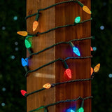 Novelty Lights 24FT 70 LED C6 LED Christmas String Lights, Outdoor/Indoor Multicolor LED String Lights, Permanent | Lumora