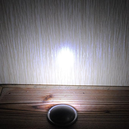 FVTLED LED Stair Lights Kit Low Voltage Waterproof IP65 Outdoor Half Moon 1-2/5" Stainless Steel Recessed Wood Deck Lighting Yard Garden Patio Step Landscape Pathway LED Light (Cold White)