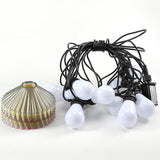 16.4 FT Outdoor Patio String Lights, Connectable LED Backyard Lights with 10 Globe Bulbs Waterproof Hanging Light | Lumora