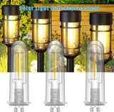 Solar Lantern Replacement Bulbs, Upgraded Solar Outdoor LED Light Bulbs 3V Bright Light Bulbs Waterproof for Yard | Lumora