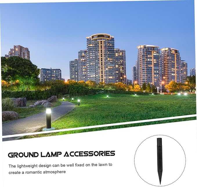MERRYHAPY 30pcs Luminous Floor Lamp Led Ground Stakes Outdoor Solar Pathway Lights Replacement Stakes Plastic | Lumora