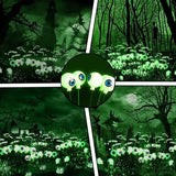 Solar Halloween Eyeball Lights Outdoor, Solar Garden Lights Waterproof, Solar Firefly Lights Swaying by Wind with 2 | Lumora