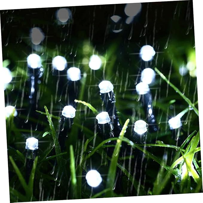 Uonlytech 2 Sets Solar Powered LED Outdoor String Lights Decorative Lamps for Garden Patio Party Xmas Tree Wedding | Lumora