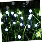Uonlytech 2 Sets Solar Powered LED Outdoor String Lights Decorative Lamps for Garden Patio Party Xmas Tree Wedding | Lumora