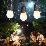27FT Solar String Lights Outdoor with Remote, Dimmable Waterproof Solar Powered Patio Lights for Garden, Backyard | Lumora