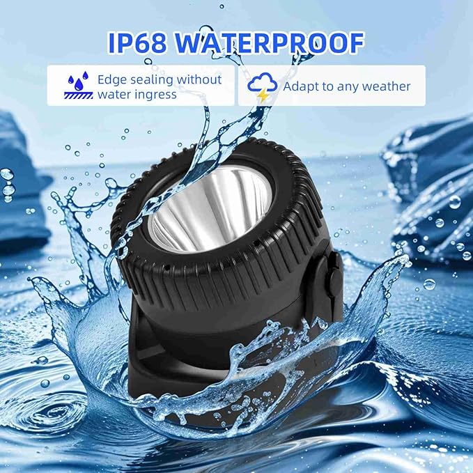 Solar Lights, Garden Outdoor Proof Water, LED Solar Pathway Lights with 3 Adjustable Heads, Stake Included, 2200mAh Battery, for Landscape, Yard, Pool, Walkway (Warm White, (Colored Light)