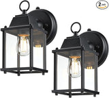 LIT-PaTH Dusk to Dawn Outdoor Wall Lantern, Wall Sconce, Waterproof Proch Light Fixture E26 Base, Aluminum Housing | Lumora
