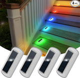 T-SUN Solar Deck Lights Outdoor Waterproof, Deck Lights Solar Powered, Driveway Marker Light for Fence Front Door | Lumora