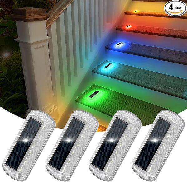 T-SUN Solar Deck Lights Outdoor Waterproof, Deck Lights Solar Powered, Driveway Marker Light for Fence Front Door | Lumora