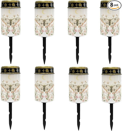 Butterfly Solar Garden Lights Outdoor Solar Lights Landscape Solar Lantern Outdoor Waterproof Solar Pathway Lights Solar Walkway Lights Outdoor Table Lamp