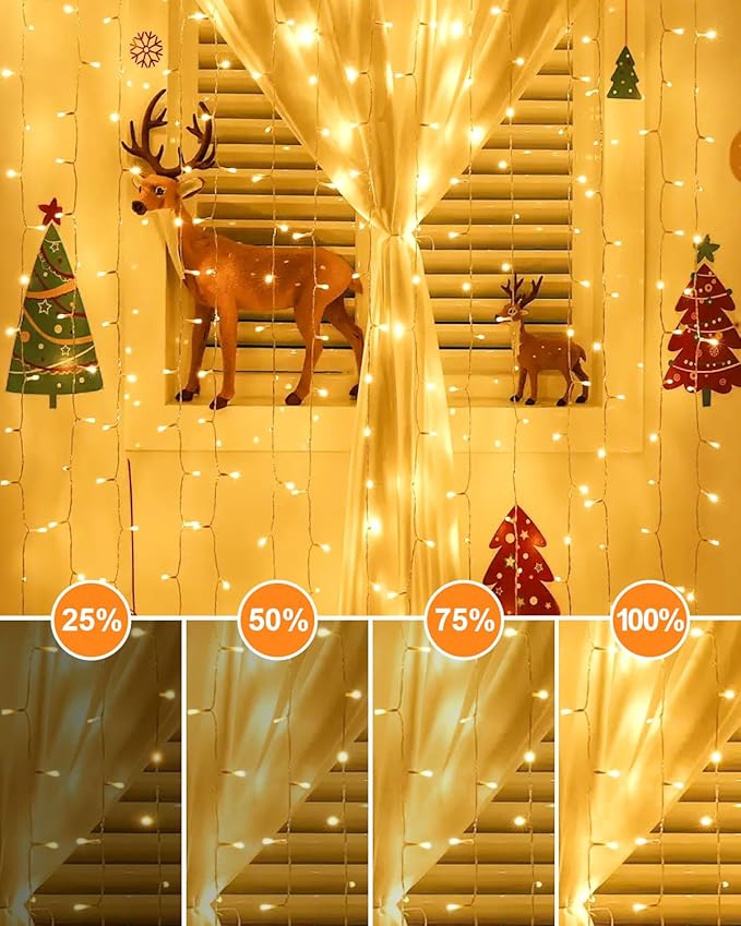 125FT 380 String Lights Indoor Outdoor Clear Wire, Plug in Christmas String Lights Connectable, Timer & Memory | Lumora