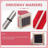 Gadpiparty Solar Driveway Marker Lights, Led Outdoor Driveway Markers, Waterproof Solar Pathway Lights for Garden | Lumora
