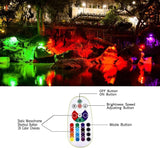 10W Low Voltage Landscape Lighting RGB Color Changing LED Landscape Lights Remote Control Waterproof Garden Patio | Lumora