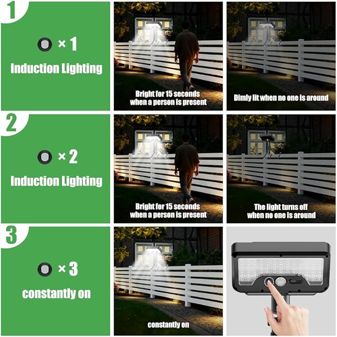 Solar Lights,Outdoor Solar Motion-Activated Light with Flexible Octopus Tripod 360° Can be Wrapped Around Tree | Lumora