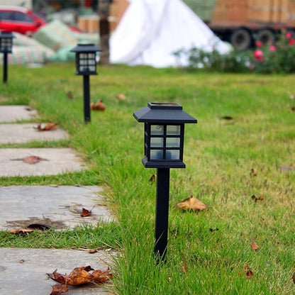 Led Lighting Outdoor Solar Pathway Lights Energy Efficient for Garden Patio Driveway