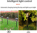 10 Pack Solar Pathway Lights Outdoor Waterproof Solar Lights Solar Yard Lights for Garden Patio Yard Landscape | Lumora