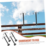 1Set Outdoor Hanging Light Pole String Light Support Rods for Easy Installation of Patio Garden Bird Feeders | Lumora