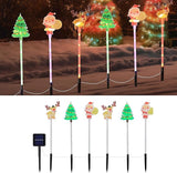 Pack of 6 Easy Installion Solar Ground Lights Easy Push Into Soil for Instants Festival Ambiances in Yard and | Lumora