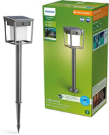 Philips Solar LED 1-Pack Ultra-Efficient Pathway Light - Blaise, Automatically Linkable, Dusk to Dawn, Motion | Lumora