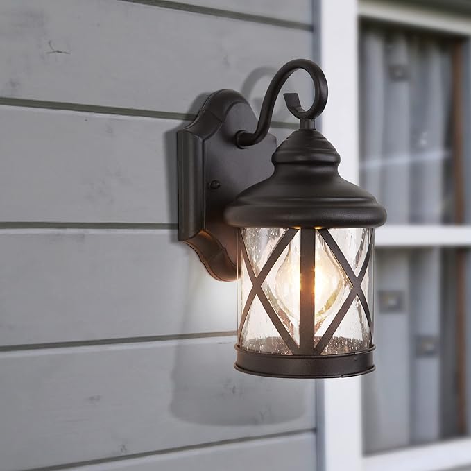 Yosemite Home Decor 5041BL-M FBA_5041BL-M Mahony Collection 7.75-Inch Incandescent Exterior - Outdoor Wall Light | Lumora