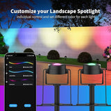 HISTAR Low Voltage Landscape Lighting with Bluetooth App Control & Remote, Outdoor Spot Lights for Fence Tree | Lumora